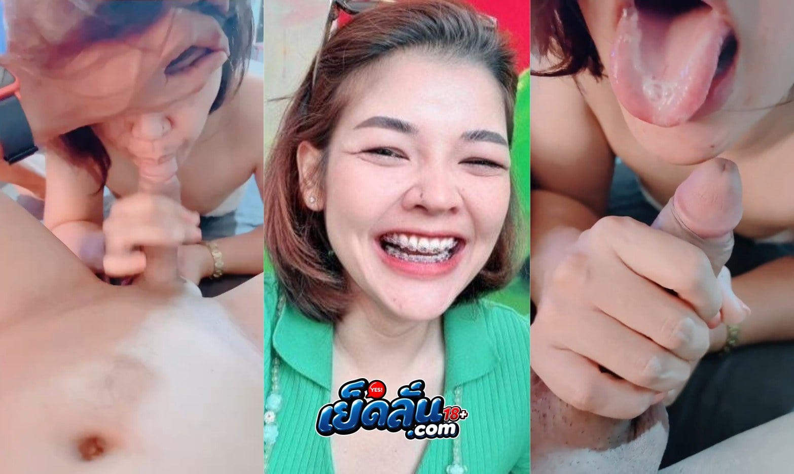 คลิปหลุดวัยรุ่น สาวสวยโชว์สกิลดูดควยขั้นสุด โม๊คโคตรเสียว ตวัดลิ้นเลียไข่แตกคาปาก เห็นแล้วเสียวหัวควย